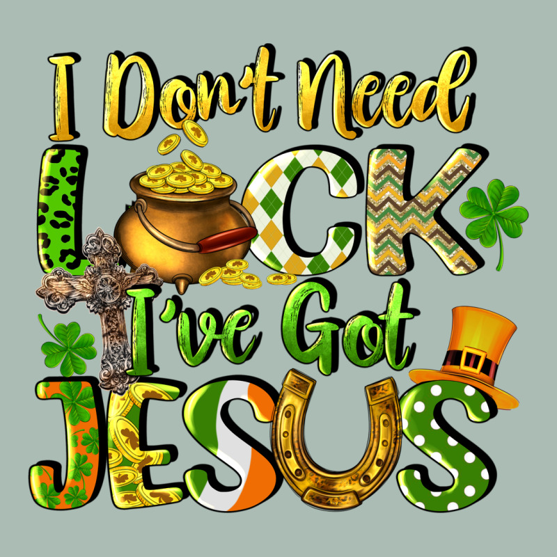 I Don't Need Luck I've Got Jesus Classic Tee by CowGirlArtShop | Teevron