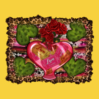 Western Background Valentine's Day Premium Sweatshirt | Teevron