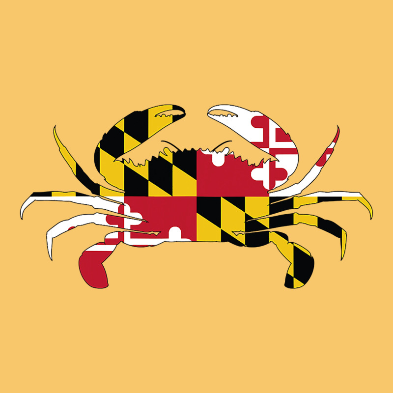 Maryland Crab State Pride Flag Vintage Hoodie by maiPhamDesign | Teevron