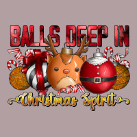 Balls Deep In Christmas Spirit Vintage Hoodie | Teevron