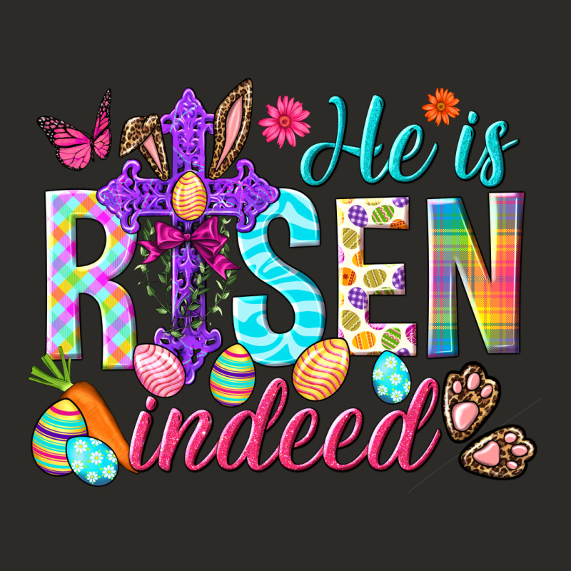 He Is Risen Indeed Happy Easter Day Heavy Core Tee by HowdyJamesFarm | Teevron