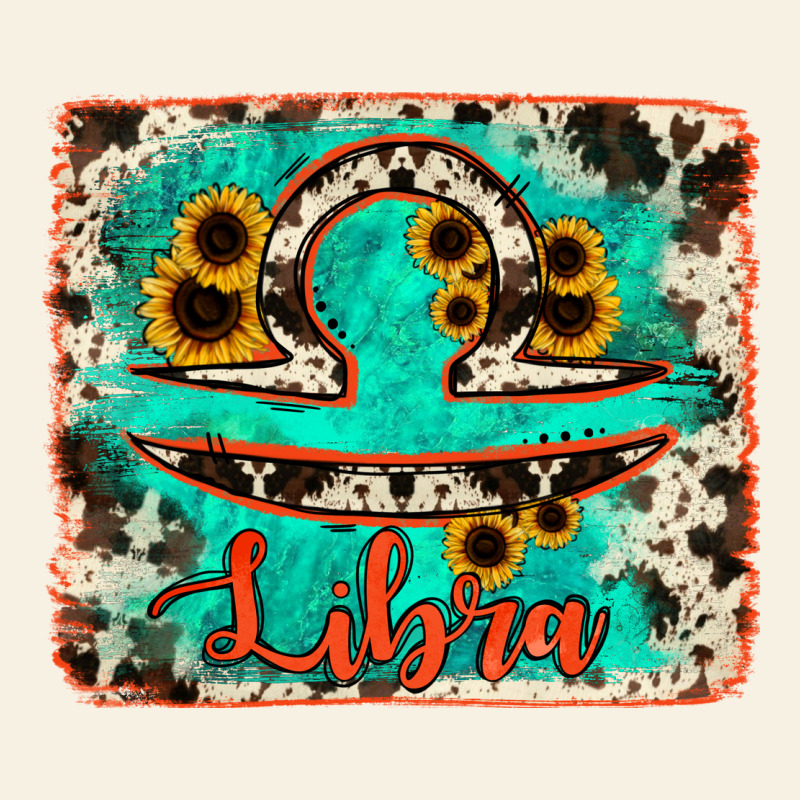 Libra Turquoise Cowhide Vintage Tee by RanaPortraitStore | Teevron