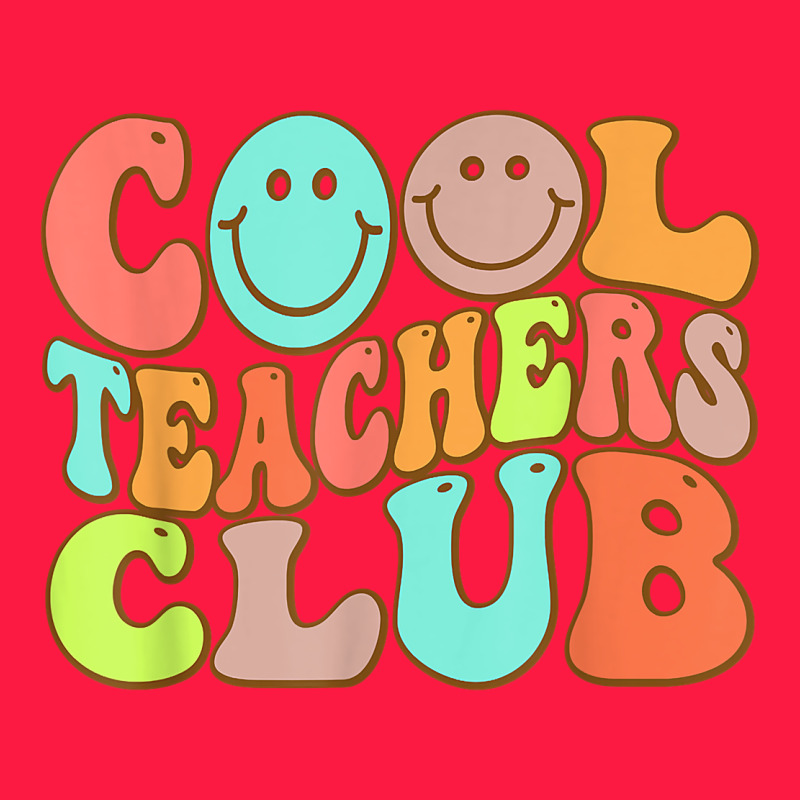 Cool Teachers Club Funny Smile Teachers Club Squad T Shirt Zipper Hoodie by DesignPulse | Teevron