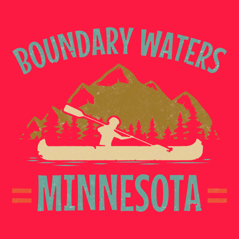 Retro Boundary Waters Canoe Minnesota Zipper Hoodie by DesignPulse | Teevron