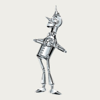 Vintage Wizard Of Oz Tinman Zipper Hoodie | Teevron