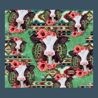Baby Cow Floral Aztec Tumbler Urban Heavy Tee | Teevron