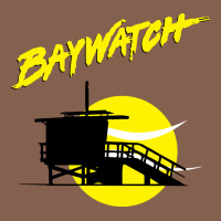 Baywatch Lifeguard Tower Sunset   Baywatch Zipper Hoodie | Teevron