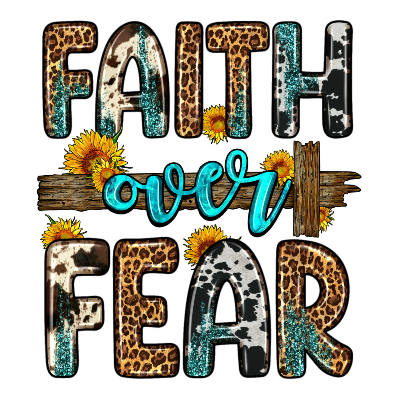 Faith Over Fear Premium Tee by OliviaCreatesArt | Teevron