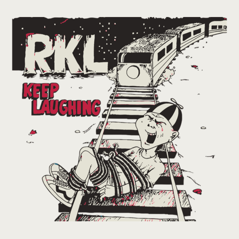 Rkl Keep Laughing Essential Zipper Hoodie by PixelWave | Teevron