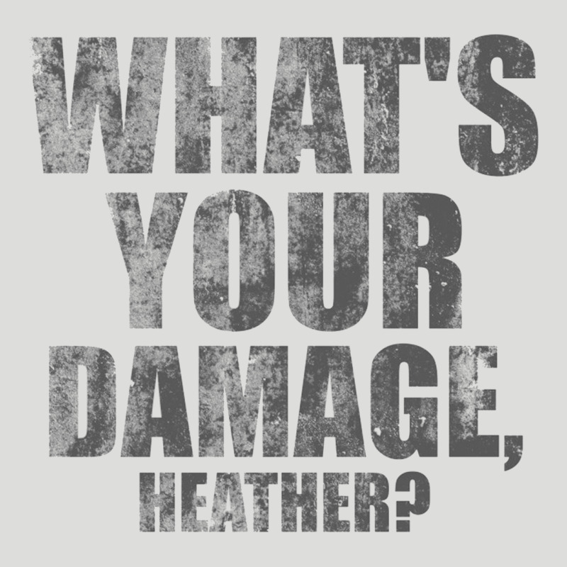 What's Your Damage, Heather   Heathers Zipper Hoodie by PixelWave | Teevron