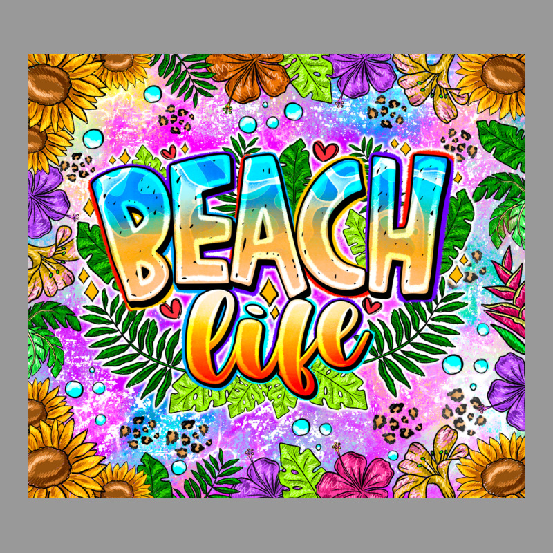 Beach Life Vintage Hoodie by CowhideDigitalArt | Teevron