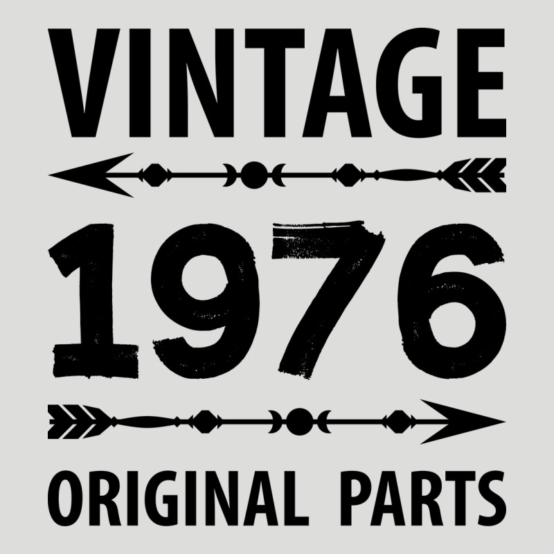Vintage 1976 Original Parts Zipper Hoodie by Craftify | Teevron