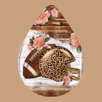 American Football And Western Roses Teardrop Vintage Tee | Teevron