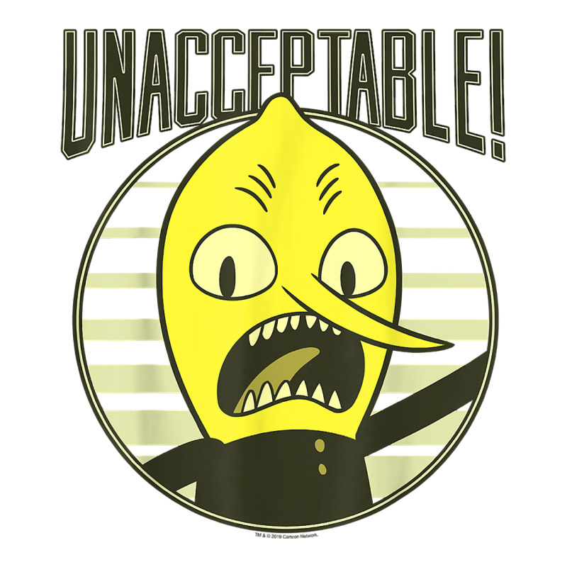 Cn Adventure Time Lemongrab Unacceptable T Shirt Zipper Hoodie by Craftify | Teevron