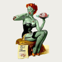 Zombie Pin Up Girl Halloween Zipper Hoodie | Teevron
