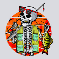 Skeleton Fishing Lover Moon Halloween Costume Fish Zipper Hoodie | Teevron