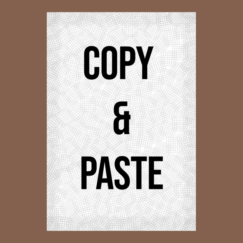Copy Paste Zipper Hoodie by Craftify | Teevron