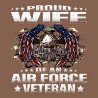 Proud Wife Of An Air Force Veteran Military Vet Spouse Gifts Premium M Zipper Hoodie | Teevron