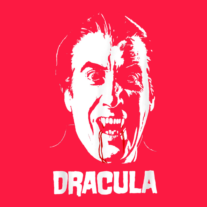 Dracula Vampire Classic Horror Flick White T Shirt Zipper Hoodie by InspiraDesign | Teevron