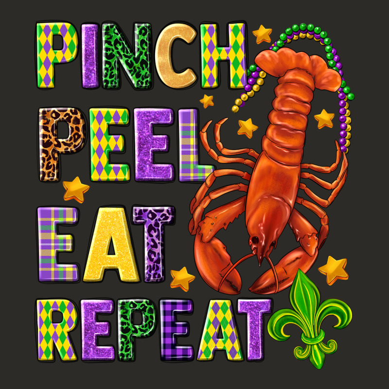 Pinch Peel Eat Repeat Crawfish Heavy Core Tee by HowdyJamesFarm | Teevron