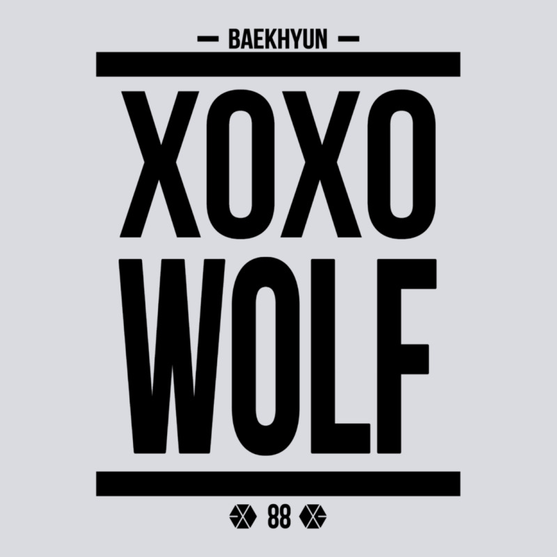 Exo Wolf  Baekhyun 88  Kpop Text Style Zipper Hoodie by ArtChic | Teevron