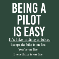 Funny Pilot Gift Being A Pilot Is Easy Zipper Hoodie | Teevron