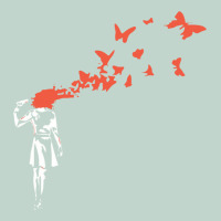 Banksy Headshot Butterfly Zipper Hoodie | Teevron