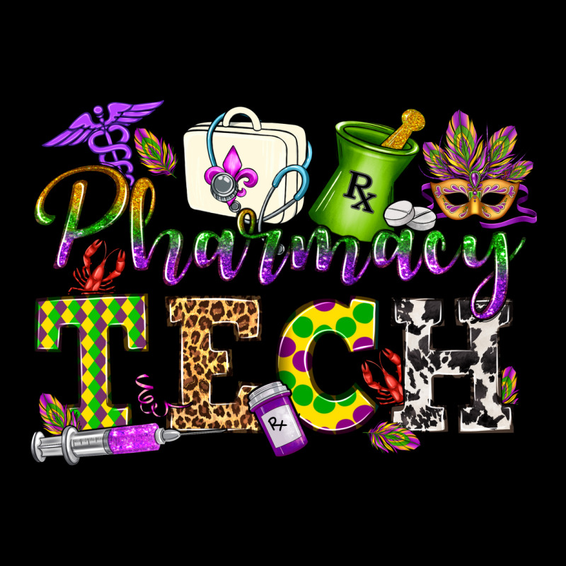 Mardi Gras Pharmacy Tech Premium Tee by OliviaCreatesArt | Teevron