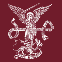St Michael Archangel Catholic Angel Defend Us Zipper Hoodie | Teevron