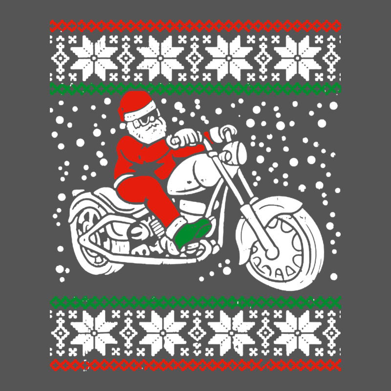 Santa Ridin Motocycle Zipper Hoodie by StudioElite | Teevron