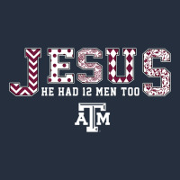 Texas A&m Aggies Jesus - Had 12 Men - Patterned Zipper Hoodie | Teevron