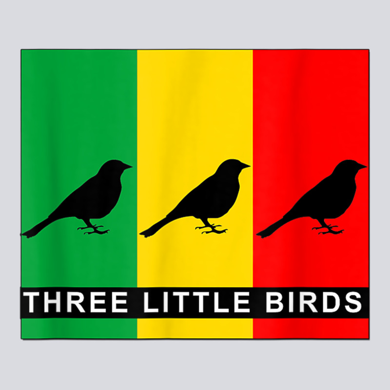 Three Little Birds Zipper Hoodie by PixelFlow | Teevron