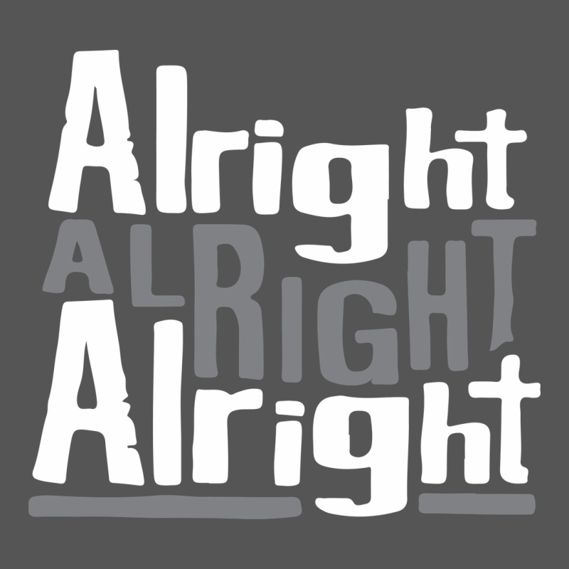 Matthew Mcconaughey Dazed & Confused Alright Alright Alright Hipster T Zipper Hoodie by PixelFlow | Teevron