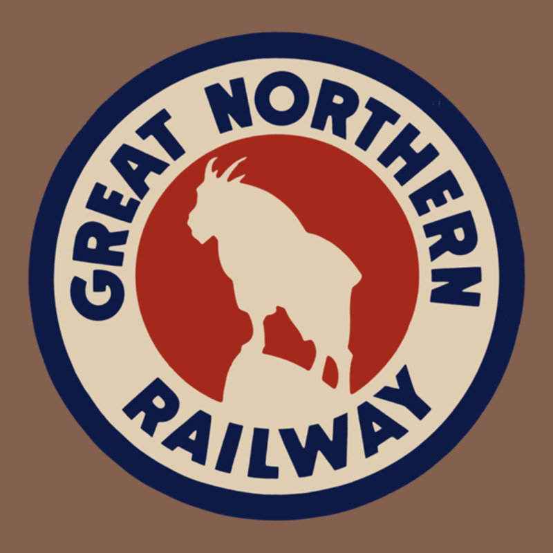 Great Northern Railroad Zipper Hoodie by SnappyArt | Teevron