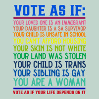 Vote As If Your Life Depends On It Human Rights Zipper Hoodie | Teevron