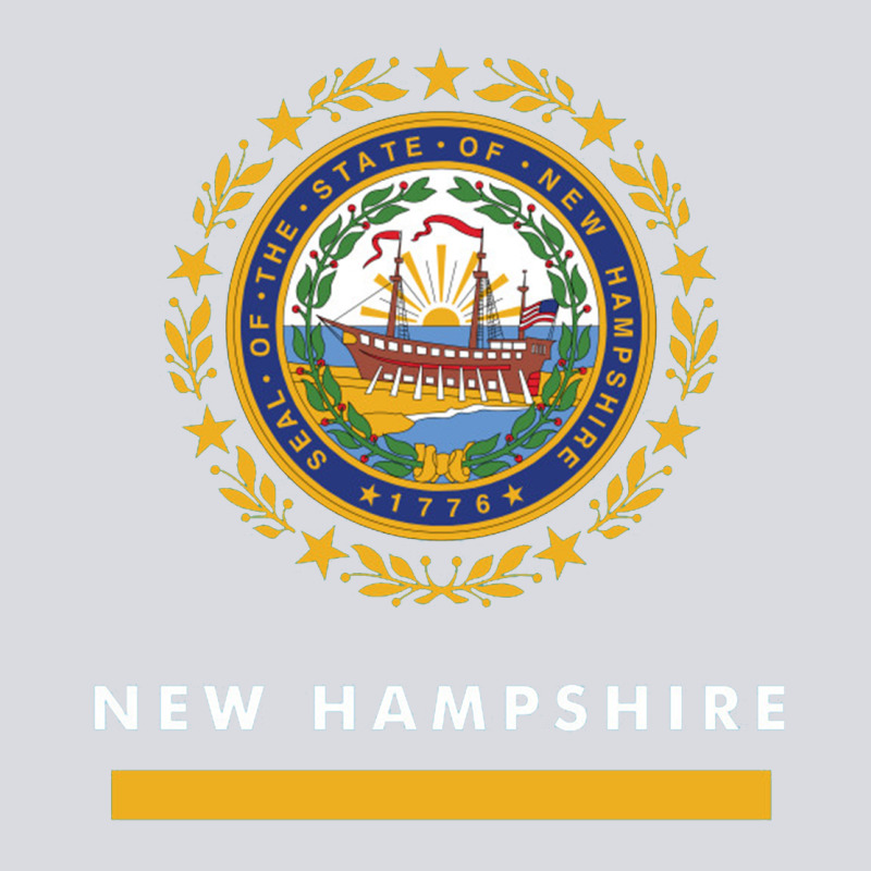 New Hampshire State Flag New Zipper Hoodie by SnappyArt | Teevron