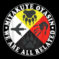 Native American Medicine Wheel, Mitakuye Oyasin T Shirt Zipper Hoodie | Teevron