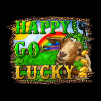 Happy Go Lucky Goat Premium Sweatshirt | Teevron