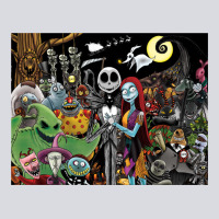 Nightmare Before Christmas Zipper Hoodie | Teevron
