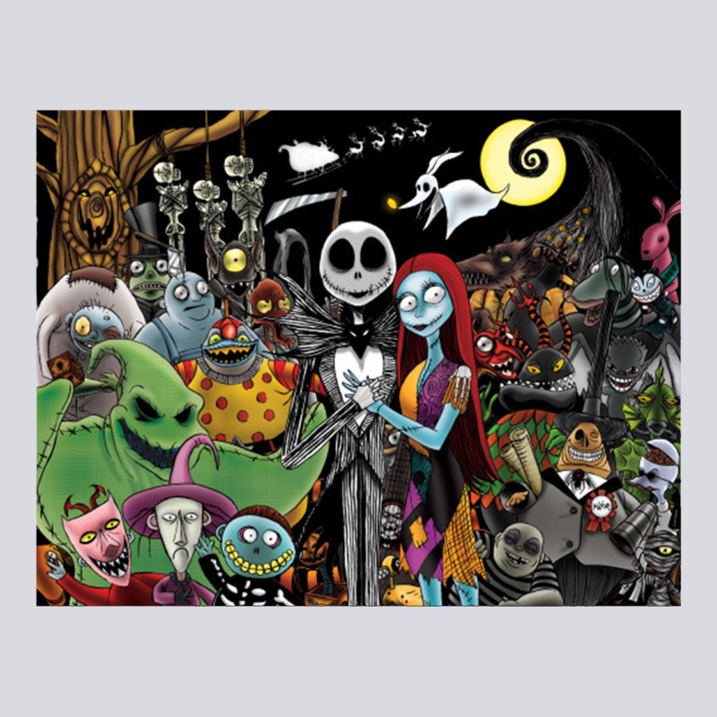 Nightmare Before Christmas Zipper Hoodie by FloraArt | Teevron