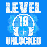 Level 18 Unlocked Birthday 18 Years Gamer Premium T Shirt Zipper Hoodie | Teevron