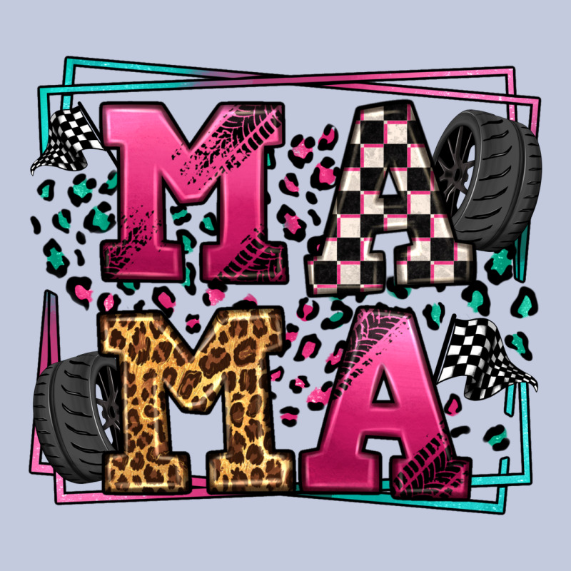 Racing Leopard Frame Mama Mother's Day Long Sleeve Tee by LillyAllenDesigns | Teevron