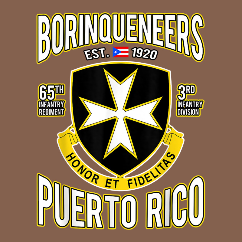 Borinqueneers Puerto Rico Flag Honor Et Fidelitas Zipper Hoodie by ArtMosaic | Teevron