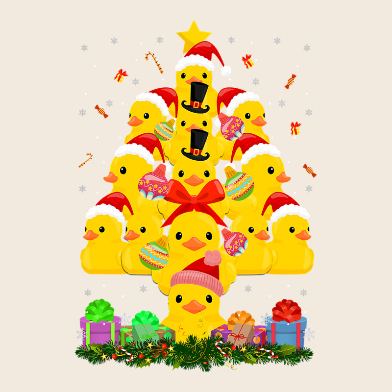 Duck Rubber Duck Christmas Tree Duckie And Quack Christmas 123 Zipper Hoodie by ArtMosaic | Teevron