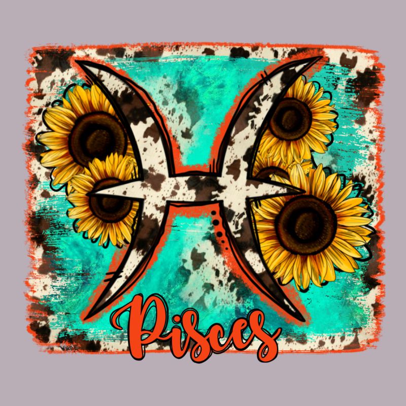 Pisces Turquoise Cowhide Vintage Tee by RanaPortraitStore | Teevron