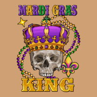 Skull Mardi Gras King Vintage Tee | Teevron
