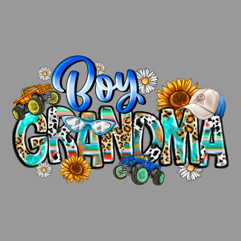 Boy Grandma Vintage Hoodie by CowhideDigitalArt | Teevron