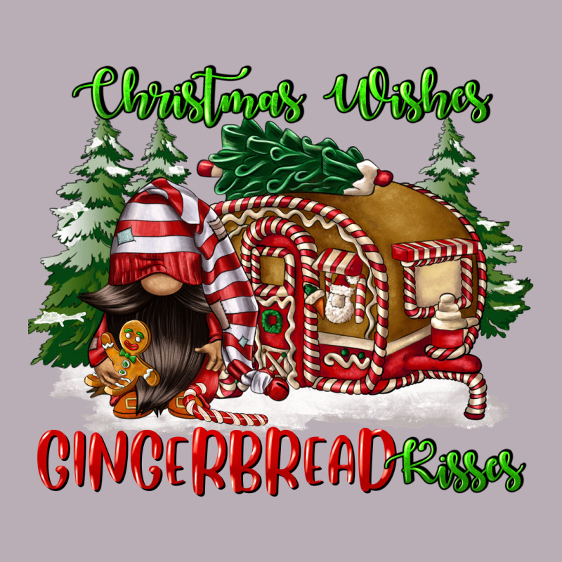 Christmas Wishes Gingerbread Kisses Vintage Tee by FaDigitalArtStudio | Teevron
