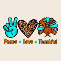 Peace Love Thankful Zipper Hoodie | Teevron