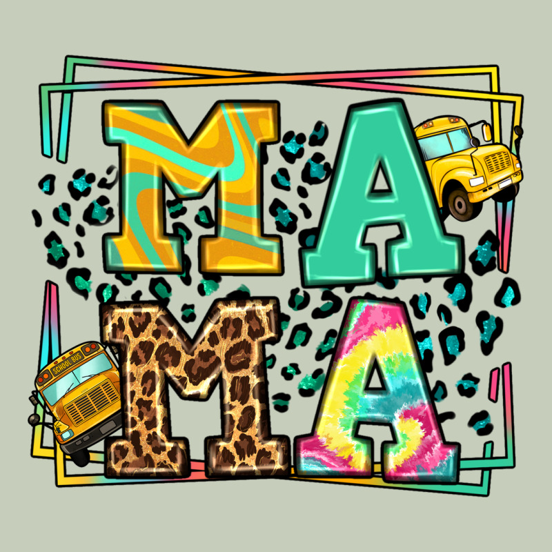 School Bus Driver Mama Mother's Day Long Sleeve Tee by LillyAllenDesigns | Teevron